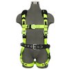 Safewaze Reflective Full Body Harness: 1D, MB Chest, TB legs, Mining belt, L 021-1812